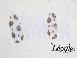 オーロラ×レオパードデザイン