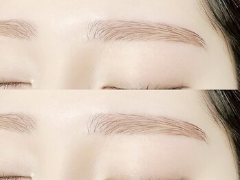 ミュー 恵比寿(MU.)の写真/【眉毛サロンで垢抜け】大切なイベント前にも◎骨格似合わせ施術で、お顔の印象が変わります！