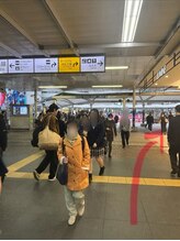 メコット 町田店(mecotto)/JR町田駅からの道順