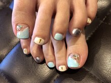 プラハネイル(+HER 美甲)/波デザイン