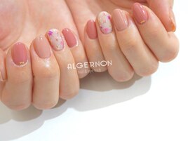 押し花ネイル＊