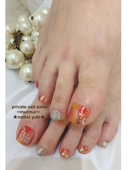プライベート ネイルサロン マーマ(murmur)/人気フットデザイン