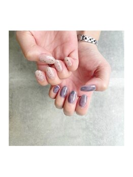 ビューティービースト フォー ネイルアンドアイラッシュ 松浜店(beauty:beast)/アシンメトリーネイル☆