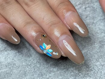 デザインネイル10870円