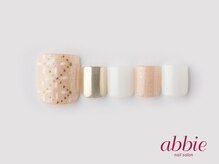 ネイルサロンアビー 北千住店(abbie)/モロッコフラワーフット ￥11484