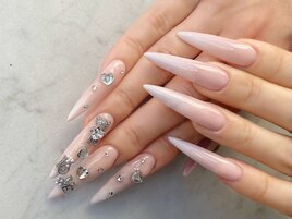 スカルプ　ゆめかわ　ビジュー