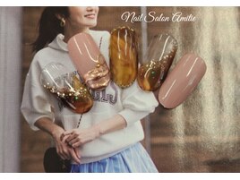 キレカジュべっ甲オシャレNail*.