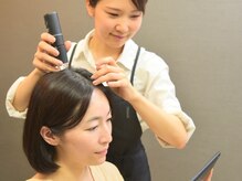 スパ アンド シェイブ 4K(SPASHAVE 4K)/スコープで頭皮の状態をチェック