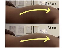 肩首コリ、肩甲骨まわり、スッキリ！アロマリンパマッサージ！