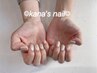 【Hand】他店様施術オフ有の方★☆ジェルラメグラワンカラ―♪7700→￥7200♪