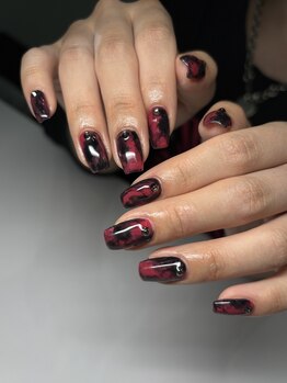 エクアネイルズ(Akuwa nails)/自爪ジェル120分アートやり放題