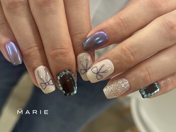 ザ マリー 三条店(THE MARIE)/4)7000円 ニュアンスネイル1204e