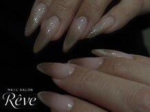 Nail salon Reveの雰囲気(店内のサンプルからお選びいただくことで迷わずに綺麗に)