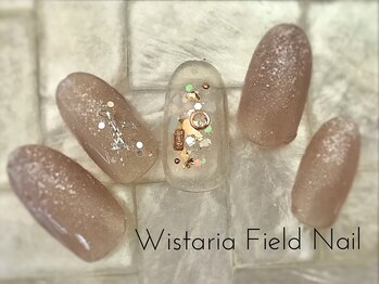 ウィスタリアフィールドネイル MONAD店(WISTARIA FIELD)/ピンクゴールド ニュアンス