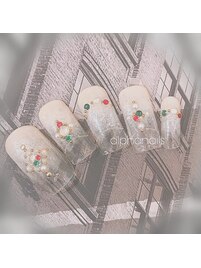 クリスマスネイル≫