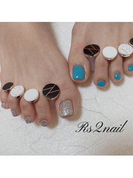 アールエスツネイル(Rs2nail)/Foot nail