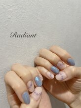 ラディアント 学芸大学(Radiant)/紫陽花ネイル