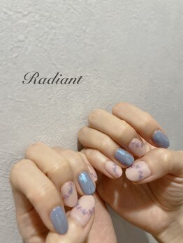 ラディアント 学芸大学(Radiant)/紫陽花ネイル