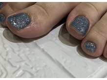 カルフールノア 綾瀬店(carrefour Noa)/フット　グリッターネイル