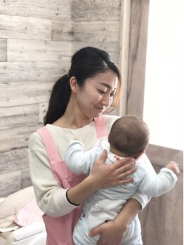 伊集院骨盤整体サロン 津田沼店の写真/【完全独立型の無料キッズスペースあり】ベビー担当スタッフがマンツーマンで対応!!駐車場2台完備◎
