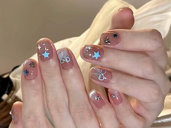 ウサギネイル 新大久保店(usagi nail)/キラキラネイル