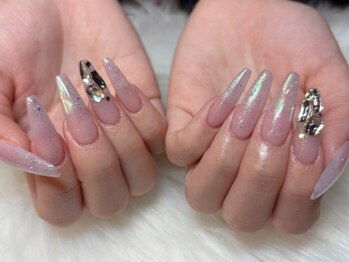 ビューティーサロン リコ(BeautySalon Rico)/オーロラピンクネイル