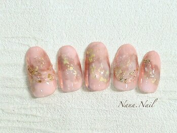 ナナネイル(Nana.Nail)/春のピンクネイル