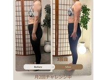 和楽の雰囲気（腹痩せ、反り腰、尿漏れ、下半身痩せメニューチャレンジ中）