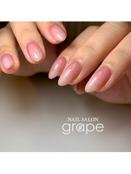 ネイルサロン グレープ(nail salon grape)/マオジェル　【花びらネイル】