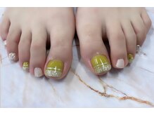 ディーネイル 天王寺(D-nail)/【甲田】ピスタチオカラー☆