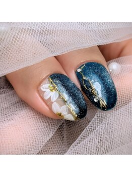 ルーム(RooM)/ブルー×マグネット×フラワー