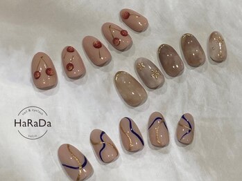 ハラダ(HaRaDa)の写真/【相談アートコース¥8000/プレミアムアートコース¥7500】オフ無料*あなたのお気に入りデザインが見つかる♪