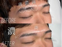 メノール(MENOR)/間引きでコントラストを調整