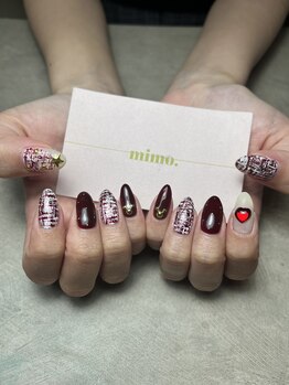 ツイードネイル