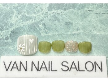 ヴァンネイル 海老名店(Van Nail)/フット定額デザイン