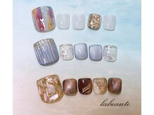 ラボーテ (La beaute)の雰囲気（フットネイルも多数のデザインを取り揃えてます♪）