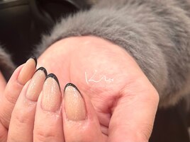 美フレンチ+ベースカラー