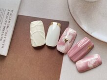 アール(R)/#バレンタインネイル