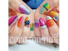 コラソンネイル(corazon nail)の雰囲気(HAND90~180分コースまで、充実のやり放題メニュー)