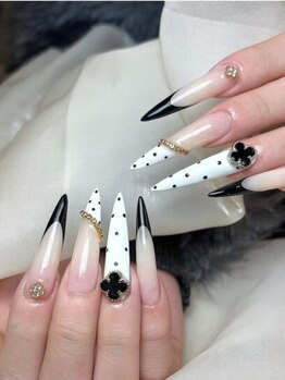 Lien nailsalon【長さだし専門店】パラジェル・フィルイン導入/フレンチガーリー｜長さだし