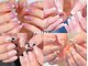 ファストネイル 博多マルイ店(FAST NAIL)の写真/【オフ込み￥4860~】ワンホン/韓国/ニュアンスなどモテ可愛デザインが豊富♪フラッシュマグネットネイルも◎