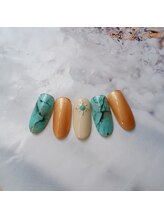 コーラル(CORAL)/タイダイアート￥10500