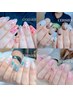 【持込デザイン◎】派手派手NAIL☆やり放題コース♪