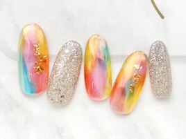 キャンディー×フラッシュネイル