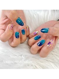 ☆お客様ニュアンスネイル☆