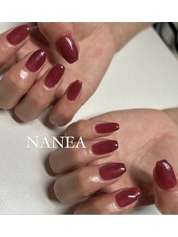 ボルドーワンカラー