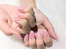 ネイルサロン グレイス(Grace)/【U24ジェル】ラメグラデ