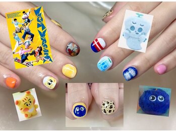 ラッキー 渋谷店(Lucky)/手描きアート