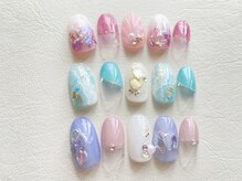 毎月変わるオリジナルアートコース　アート好きにおススメ♪