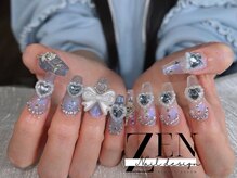 ゼン ネイル デザイン 池袋(ZEN NAIL DESIGN)/* 長 さだしやり放題×つけ放題